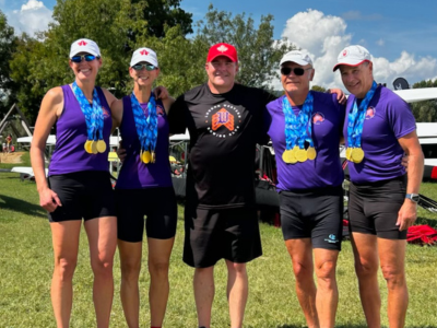 Pictured (left to right): Carolyn Jaeger, Andrea Mutsaers, Steve Di Ciacca, Volker Nolte and Brian Peaker
