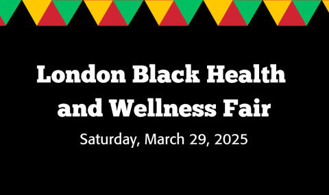 London Black Health and Wellness Fair - Saturday, March 29, 2025