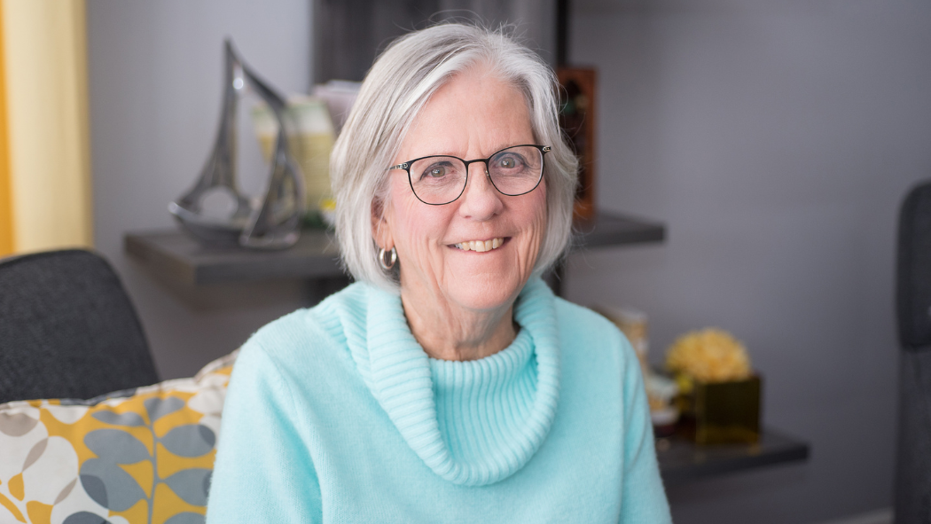 Bonnie Field, a patient in the Regional Renal Program at LHSC